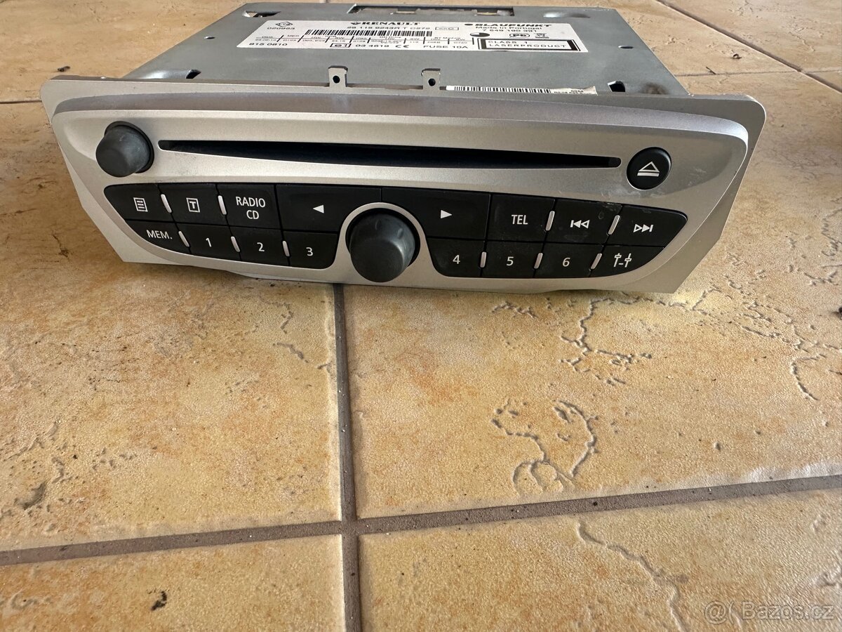 RADIO RENAULT MEGANE III SCENIC III 281159243RT + KÓD