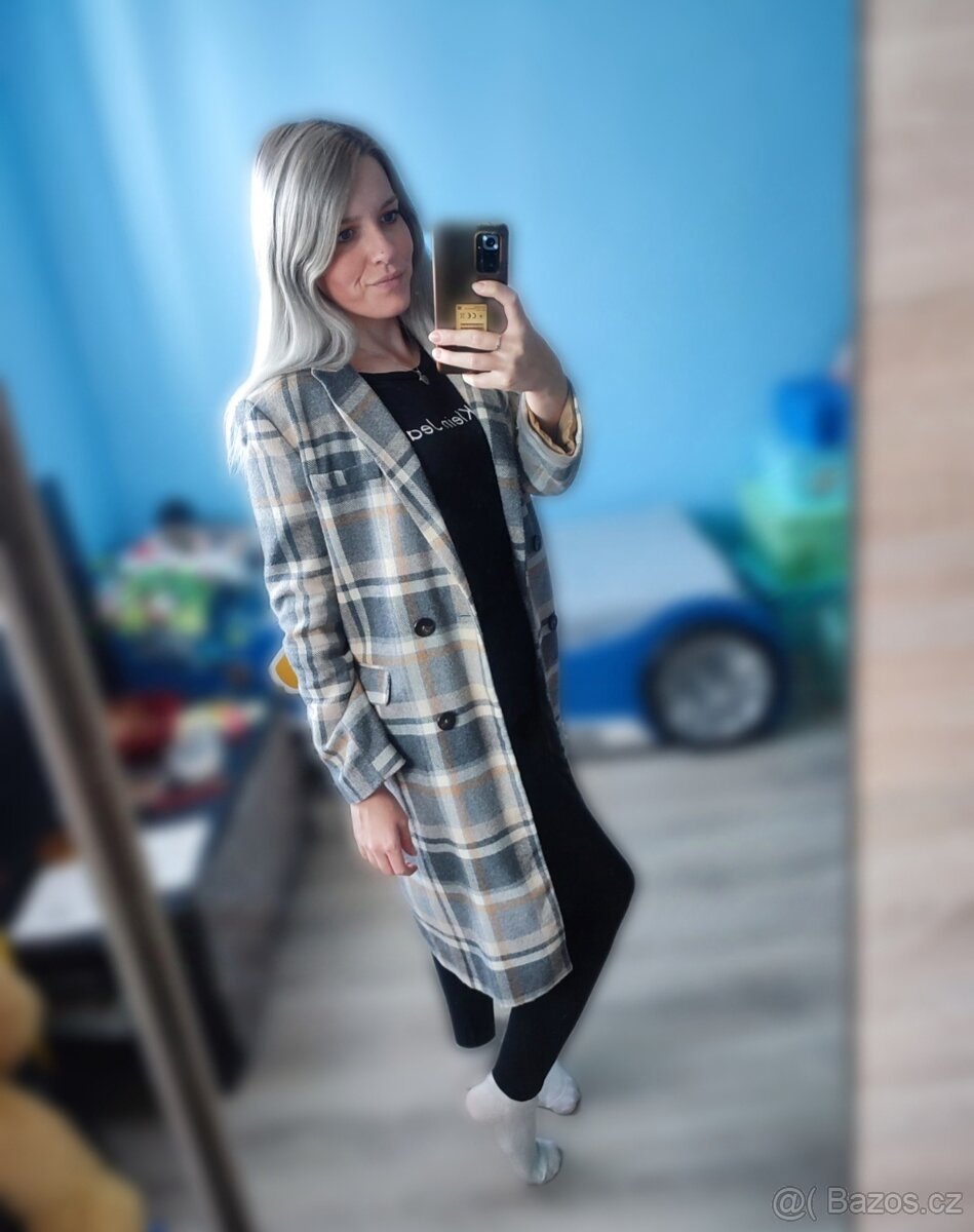 Dámský jarní / podzimní krásný kabat M