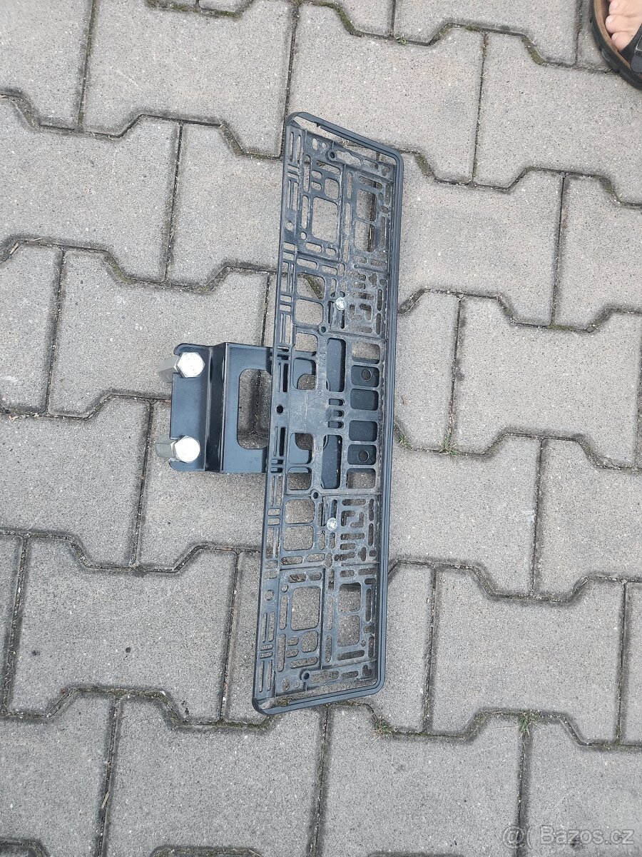 Držák SPZ pro Jeep Wrangler do 5tého kola s osvětlením