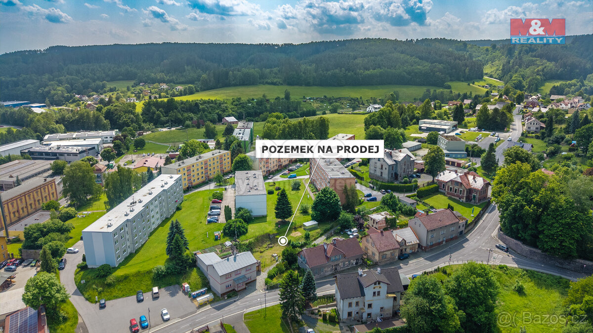 Prodej pozemku k bydlení, 496 m², Český Dub, ul. Zahradní