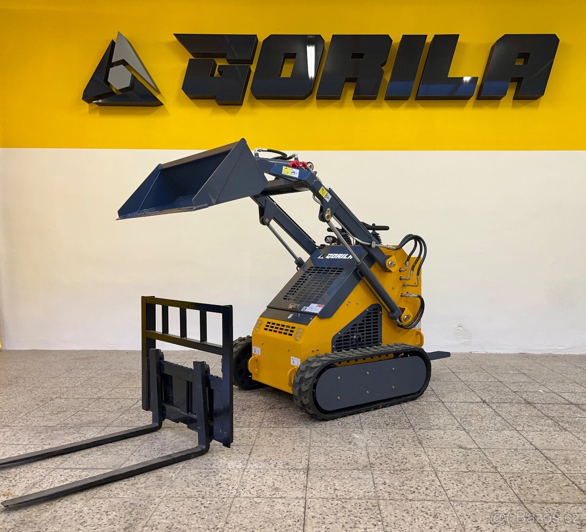 PÁSOVÝ MININAKLADAČ GORILA GT-380 Doprava ZDARMA