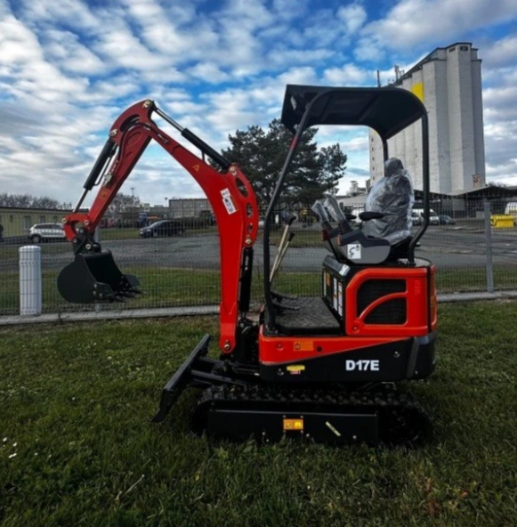 minibagr, pásový bagr, motor Kubota, 3 lžíce zdarma