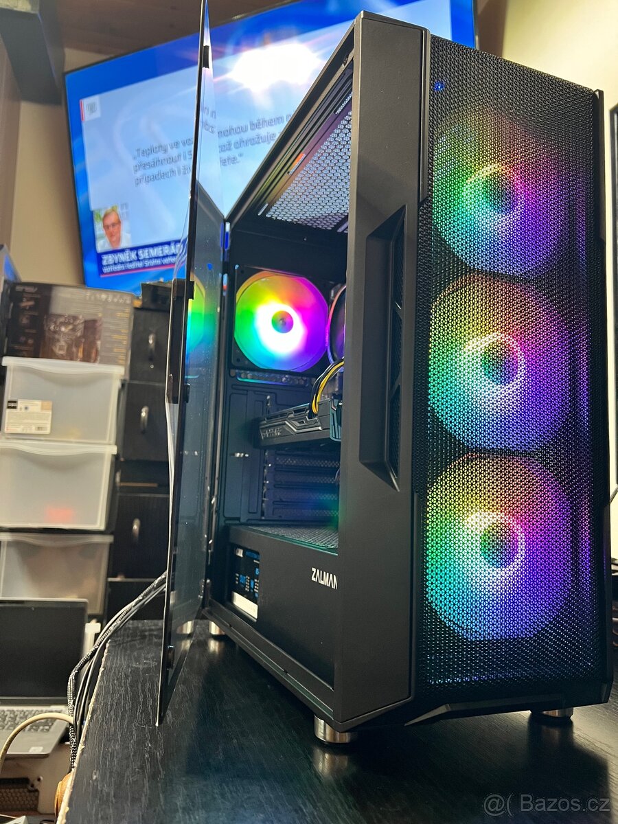 Herní ryzen 5 16GB DDR4, m.2 SSD,HDD, RX 470 4GB Win 11