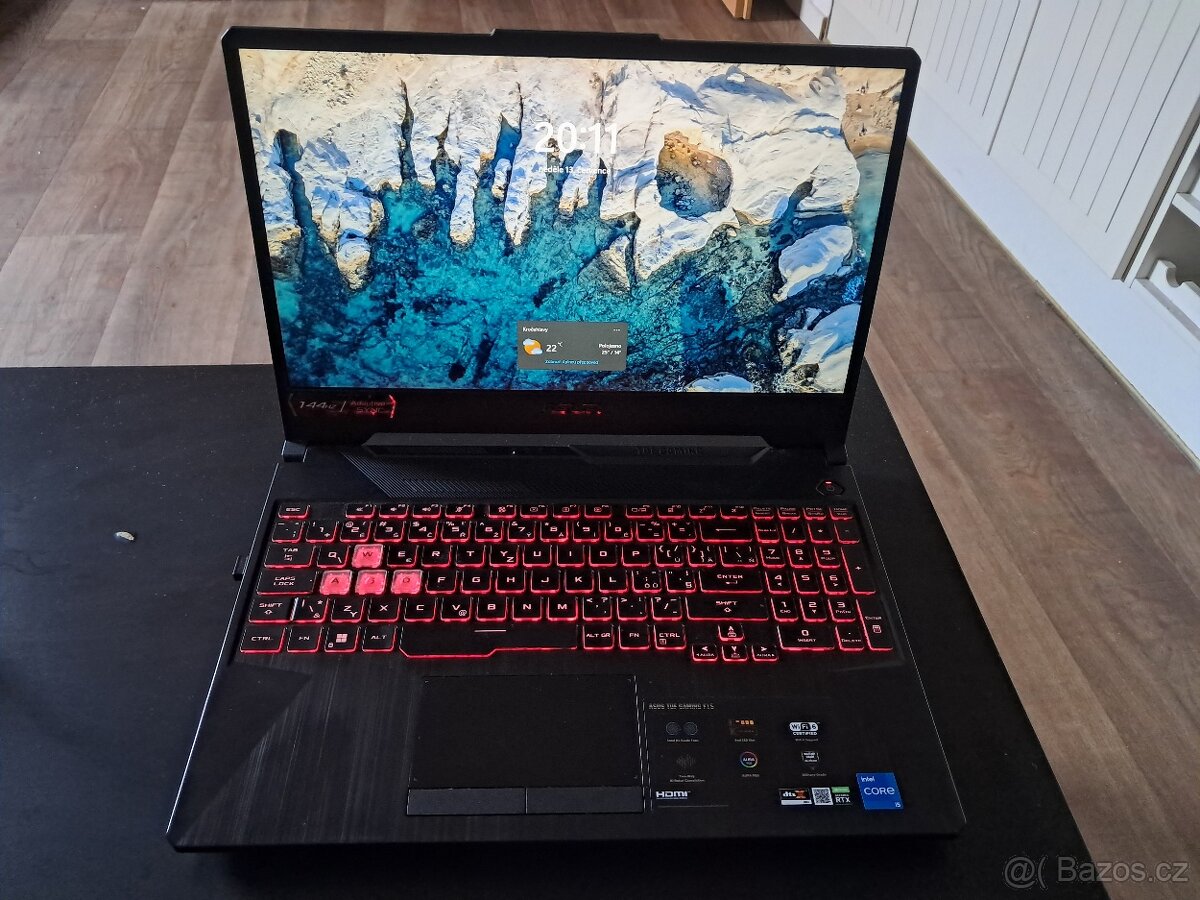Herní ntb Asus RTX 3050