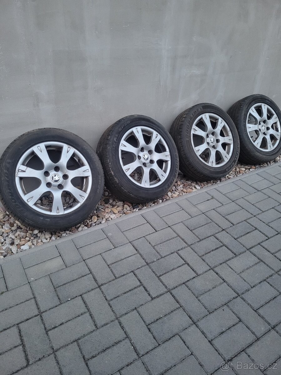Prodam original alu Škoda octavia 2/3 5x 112 r 16
