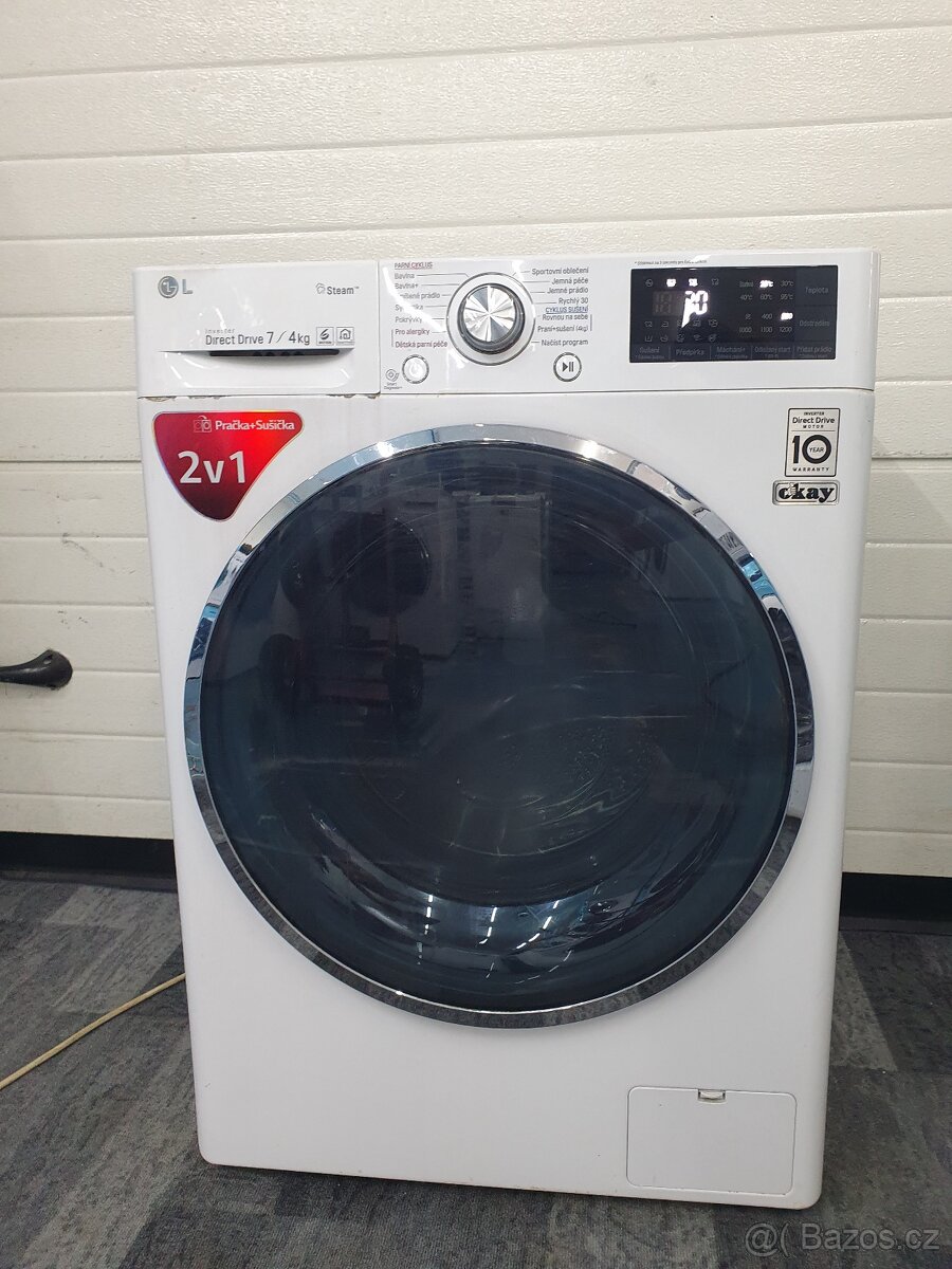 Pračka LG F72J7HG2W A+++