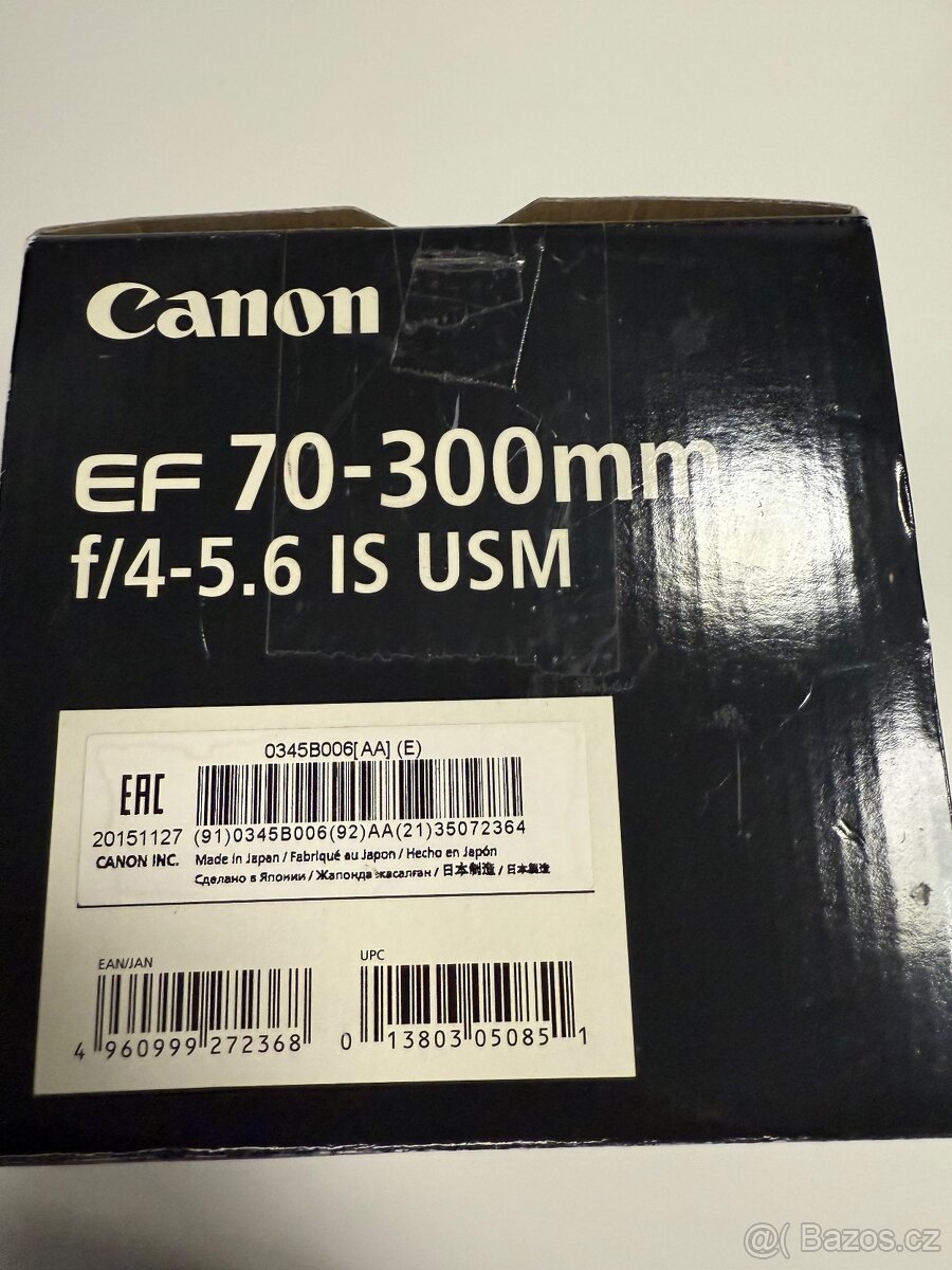 Canon EF 70-300mm f/4-5.6 IS II USM