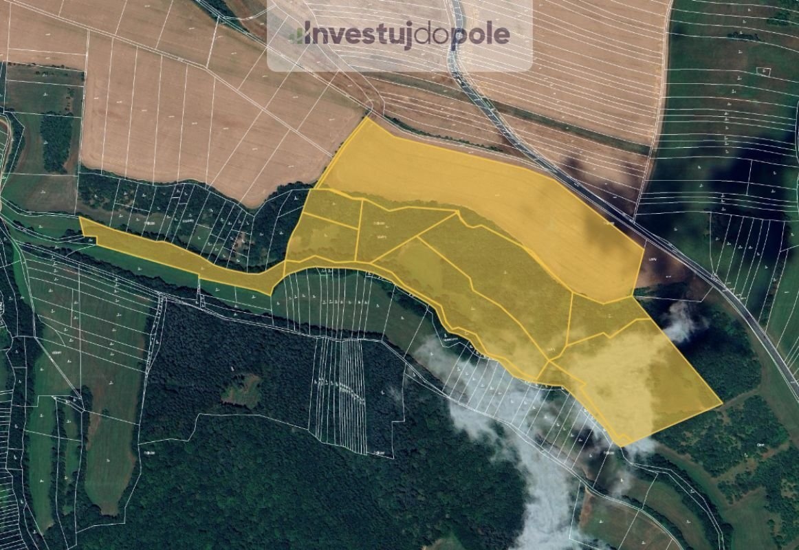 Prodej podílu 1/124 louky 1 668 m², Částkov