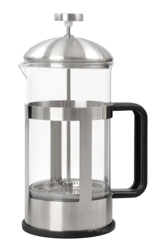 BARISTA | 1 L FRENCH PRESS  na kávu a čaj z borosilikát skla