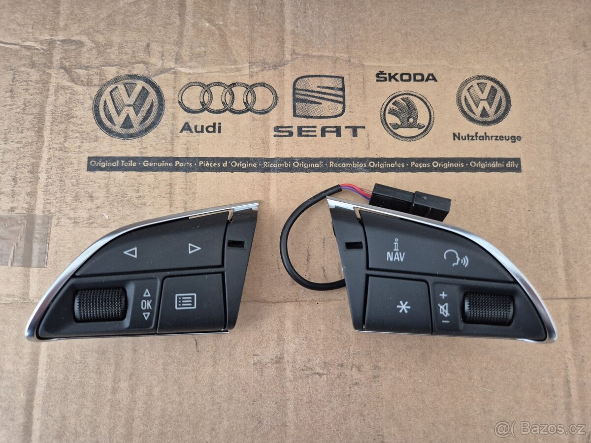 TLACIDLA NA MULTIFUNKCNY VOLANT AUDI A6 A7 C7 A8 D4