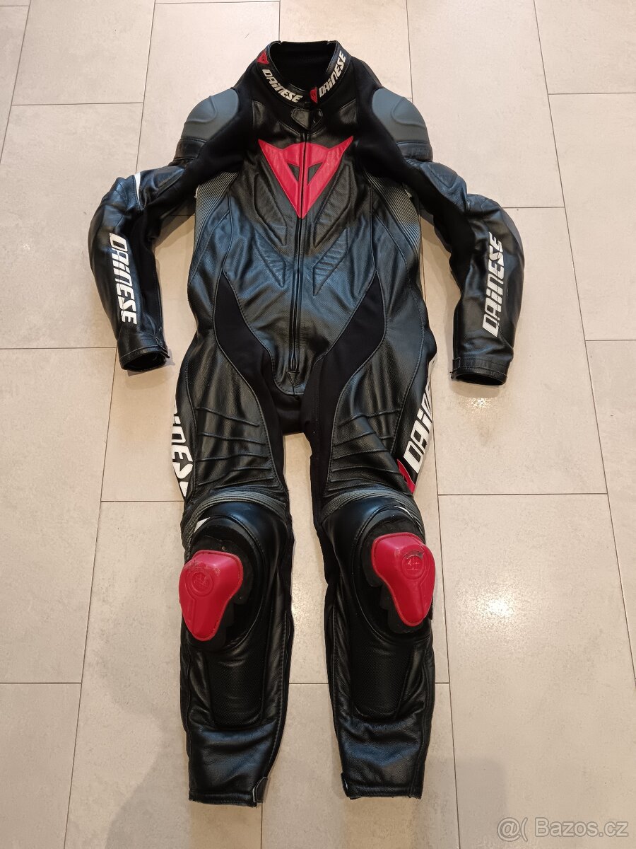 Dainese Laguna Seca Evo-Pánská kožená moto kombinéza