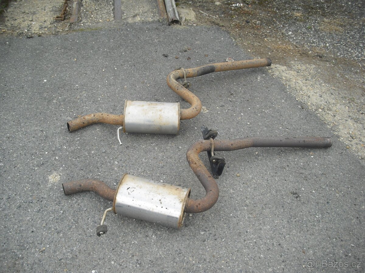 Octavia RS2 Stredni dil vyfuku