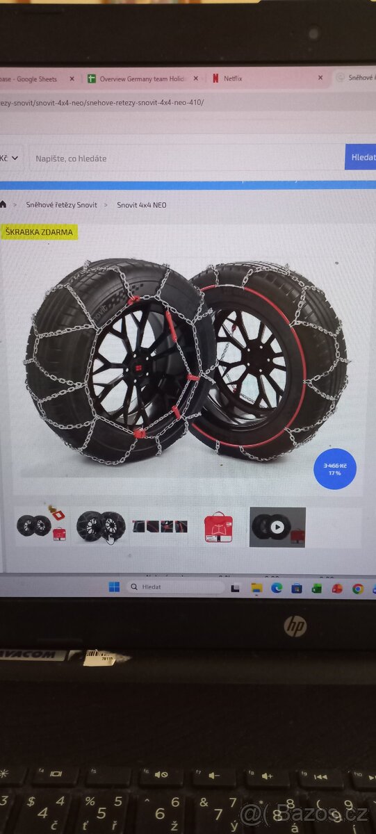 Sněhové řetězy SNOVIT NEO 410