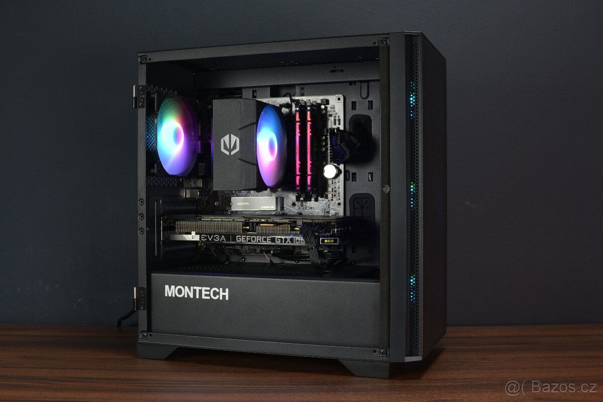 Herní PC - GTX 1080 Ti / Ryzen 5600X / 1,25TB / 16GB