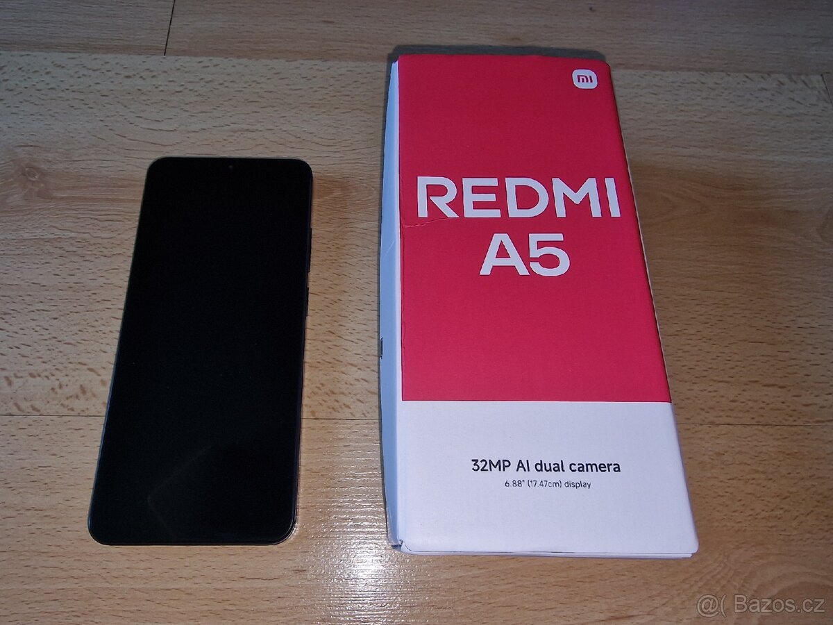 Prodám nový, nepoužitý Xiaomi redmi A5 4/128 GB