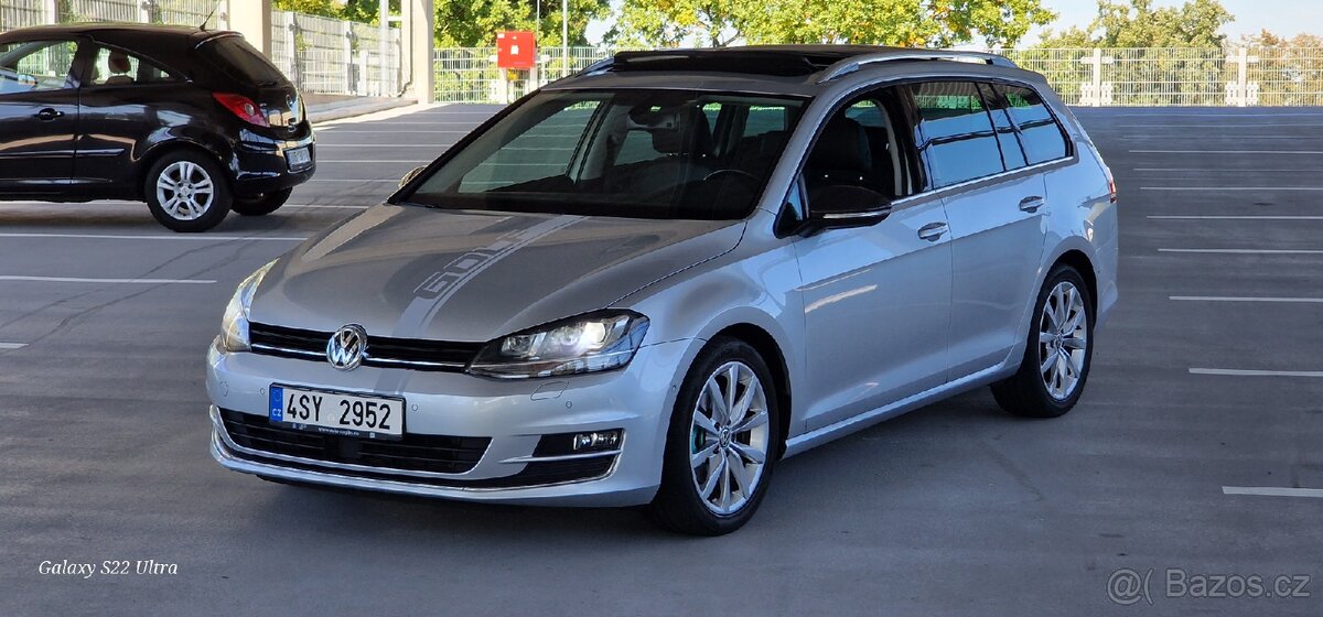 VW Golf VII Variant 1,4 TSI 90KW 2013 HIGHLINE KRÁSNÝ STAV