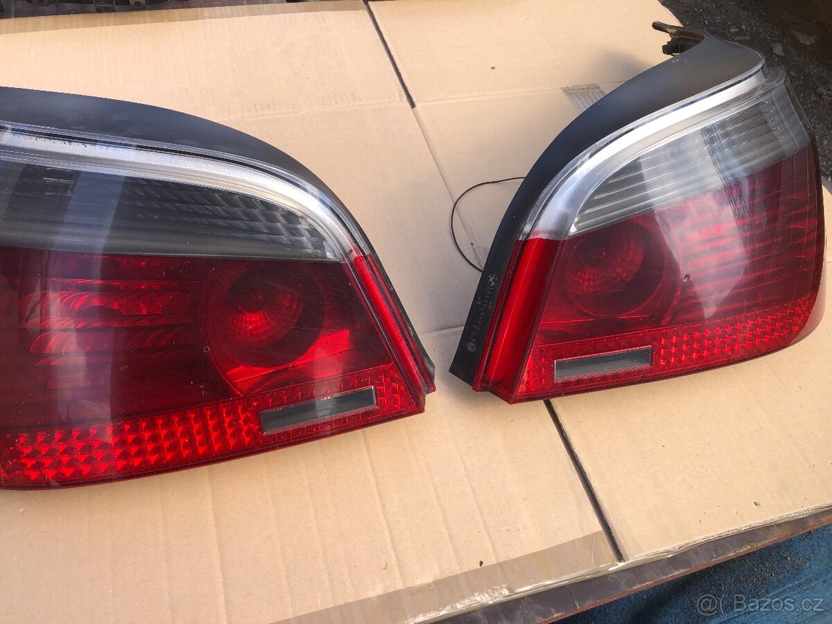 ZADNÍ SVĚTLA BMW e60 LEDVINY