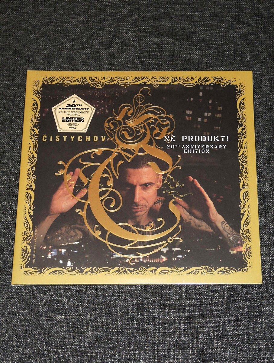 LP Čistychov - Né Produkt (2004) LIMITKA GOLD VINYL / NOVÉ