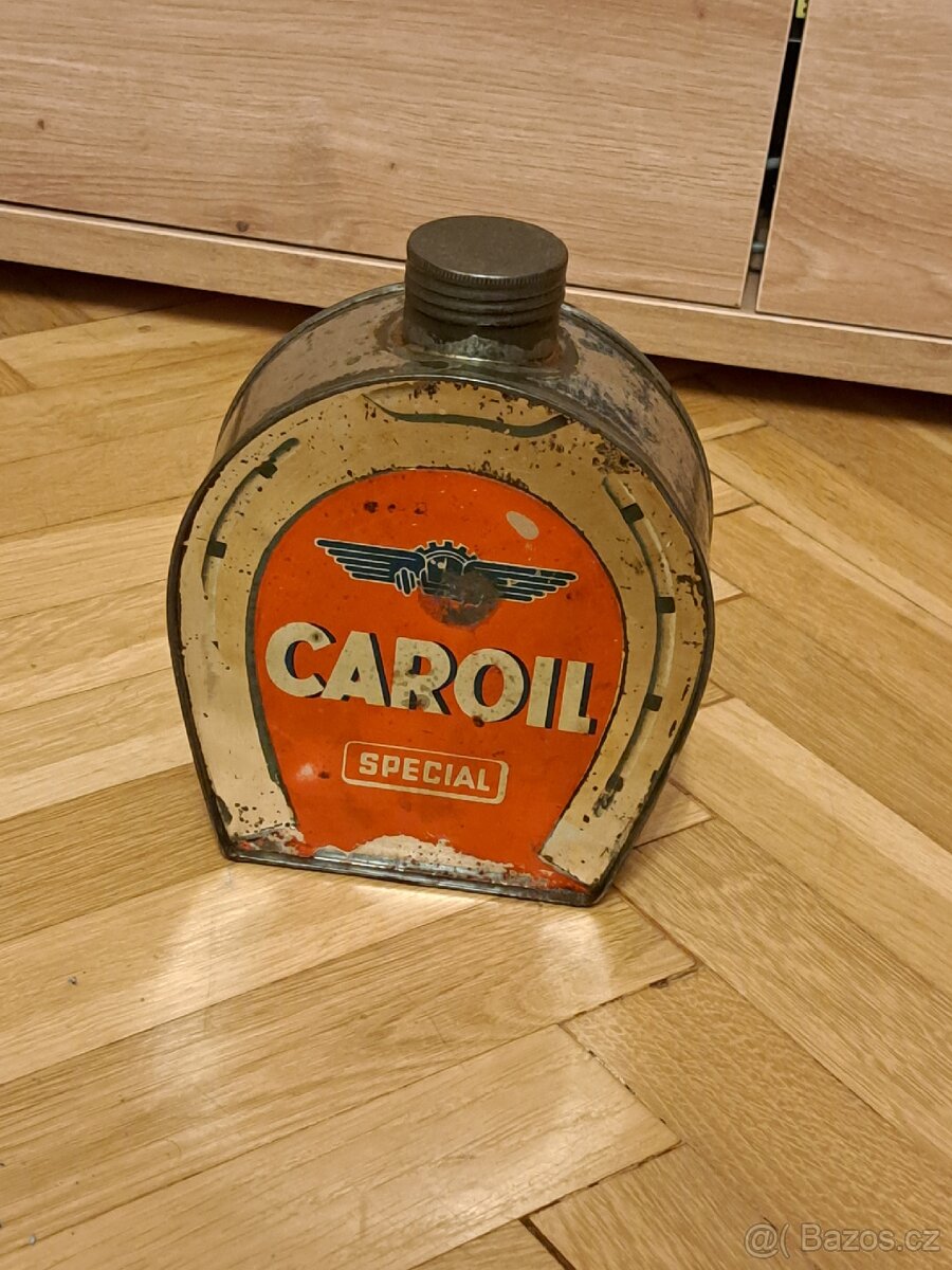 Plechovka ve tvaru podkovy CAROIL SPECIAL