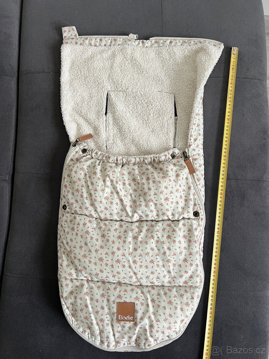 Luxusní zimní fusak do autosedačky Elodie Details, teplý