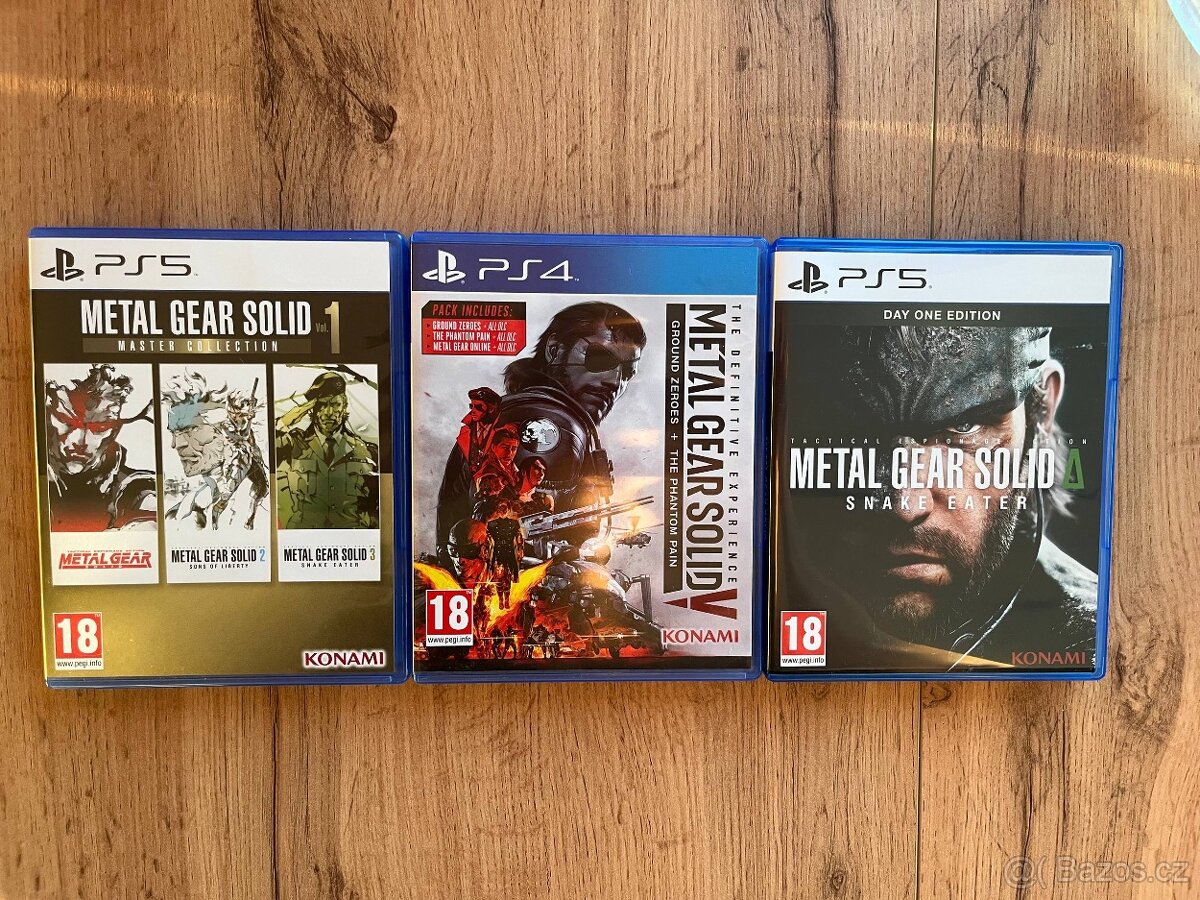 Metal Gear Solid hry pro PS4 / PS5