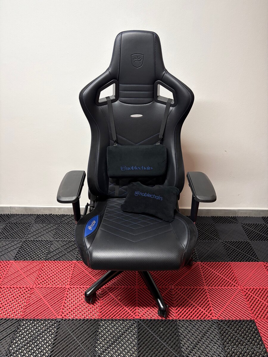 Noblechairs EPIC, herní židle, černá/modrá