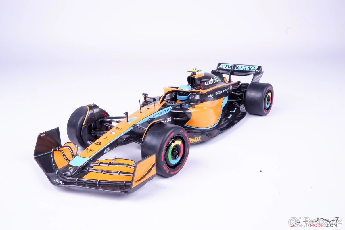 McLaren MCL36 Lando Norris 2022, 1:18 Solido