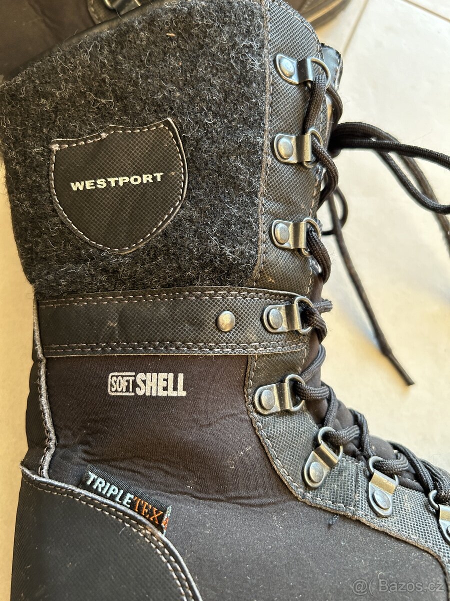 Zimní vysoké boty Westport vel. 38