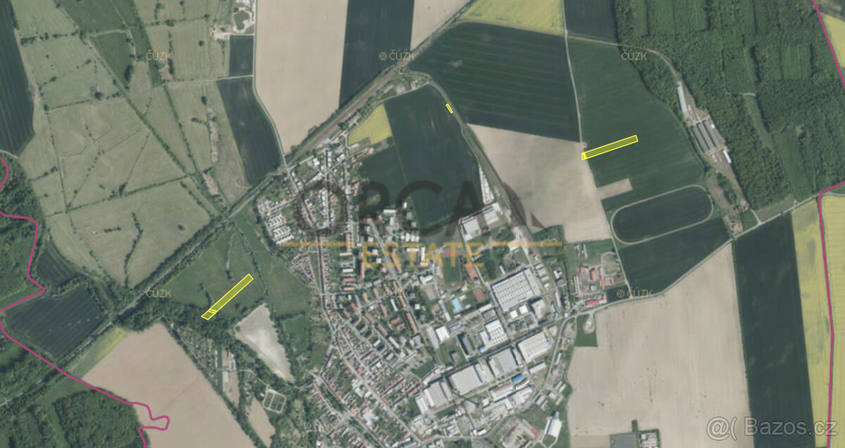 Prodej pozemků Chropyně, 1805 m2