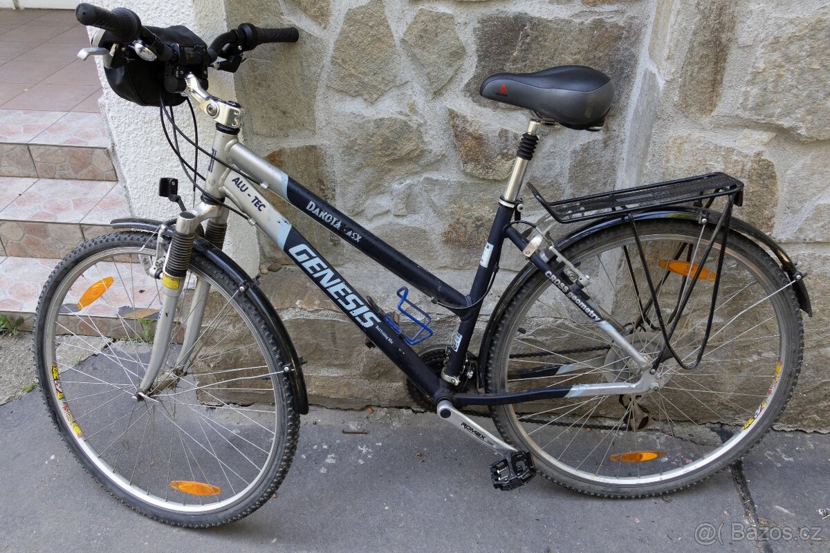 Extrémně pohodlné trekové kolo