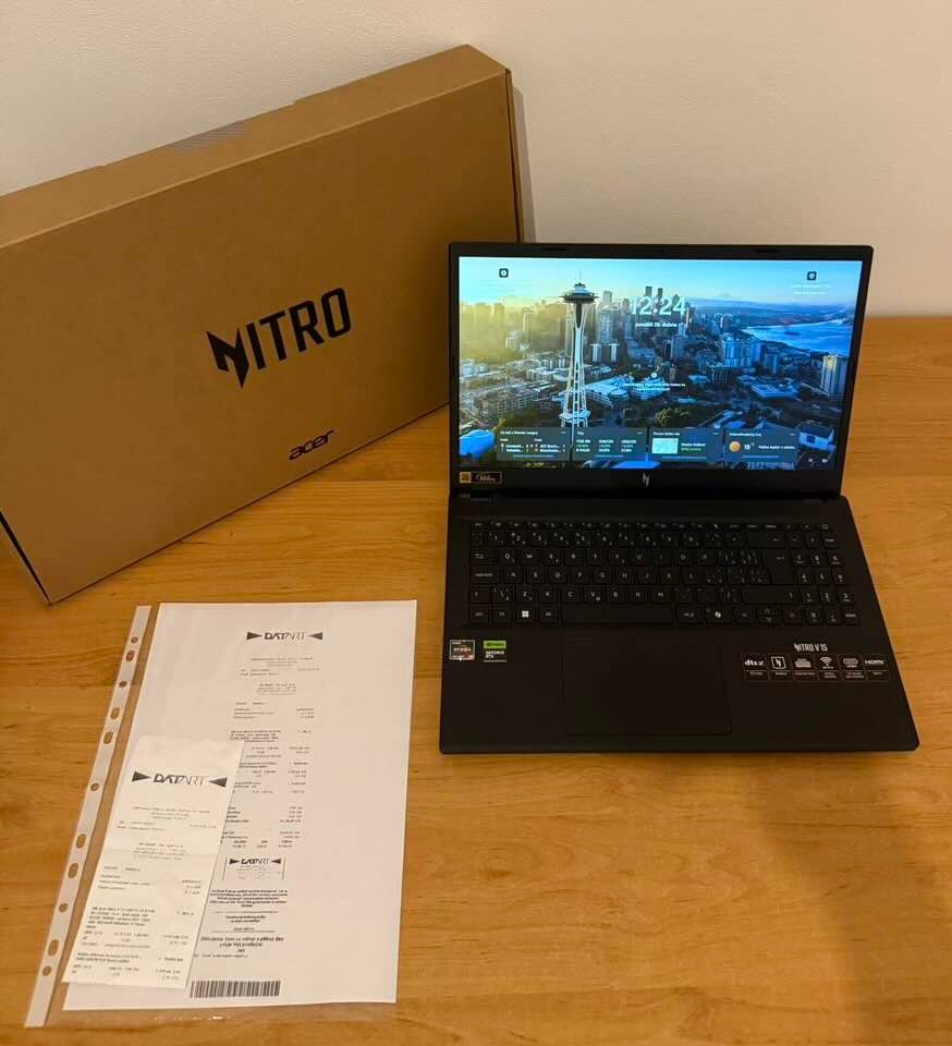 Notebook Acer Nitro V 15 (ANV15-41-R17N) ZÁRUKA DO 25.1.2027