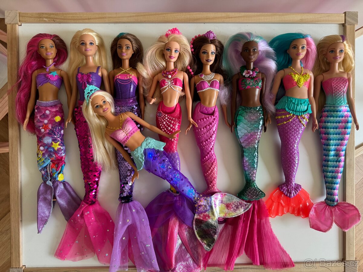 Barbie mořské panny (cena od 170,-/ks)