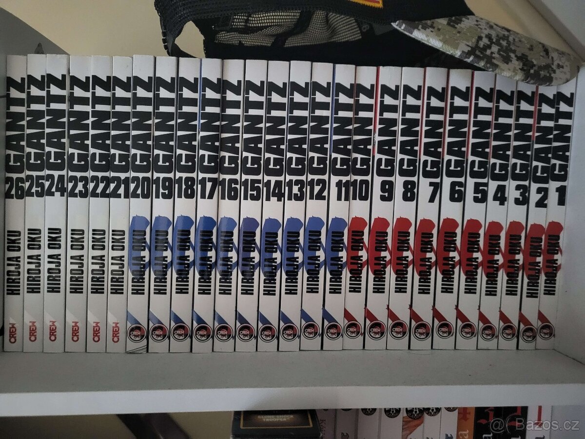 Manga Gantz Skrýš Brutal a další česky anglicky