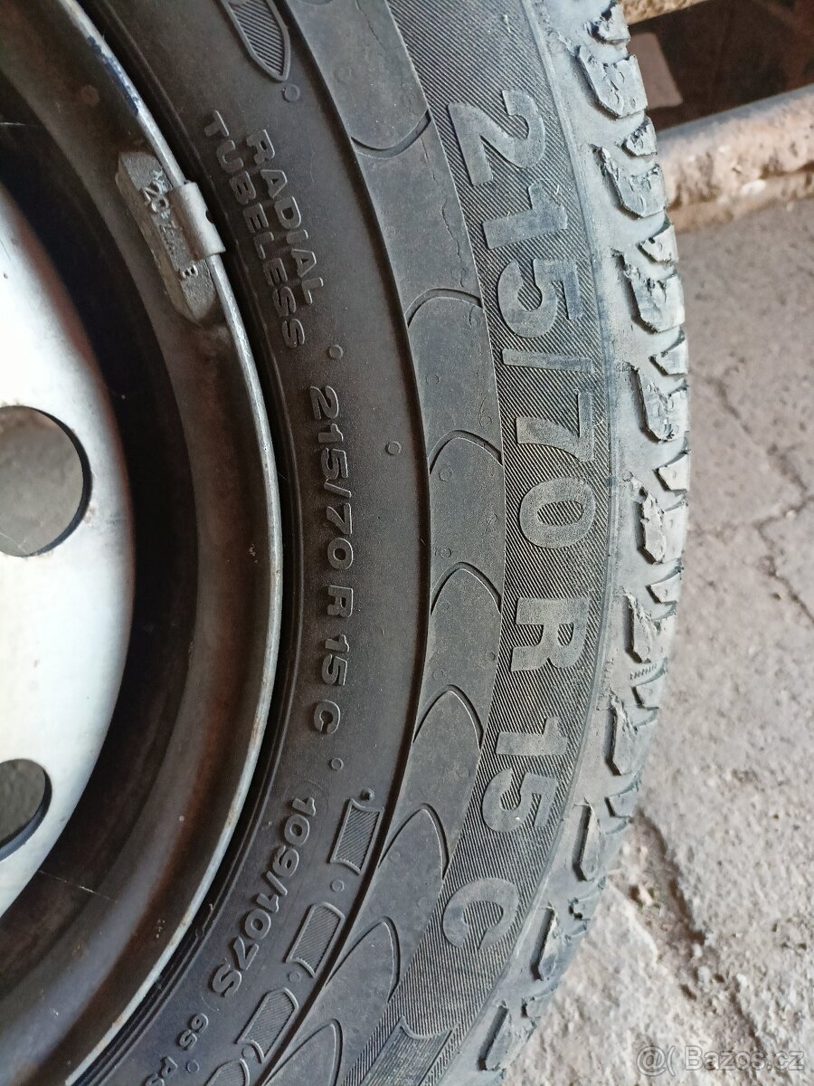 Kola 215/70/15 C letní