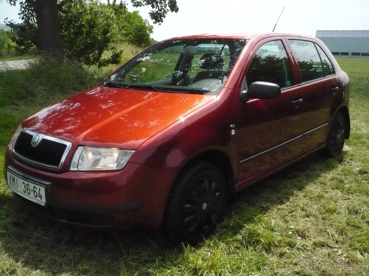 Škoda Fabia 1.4 MPi,ČR, bez investic