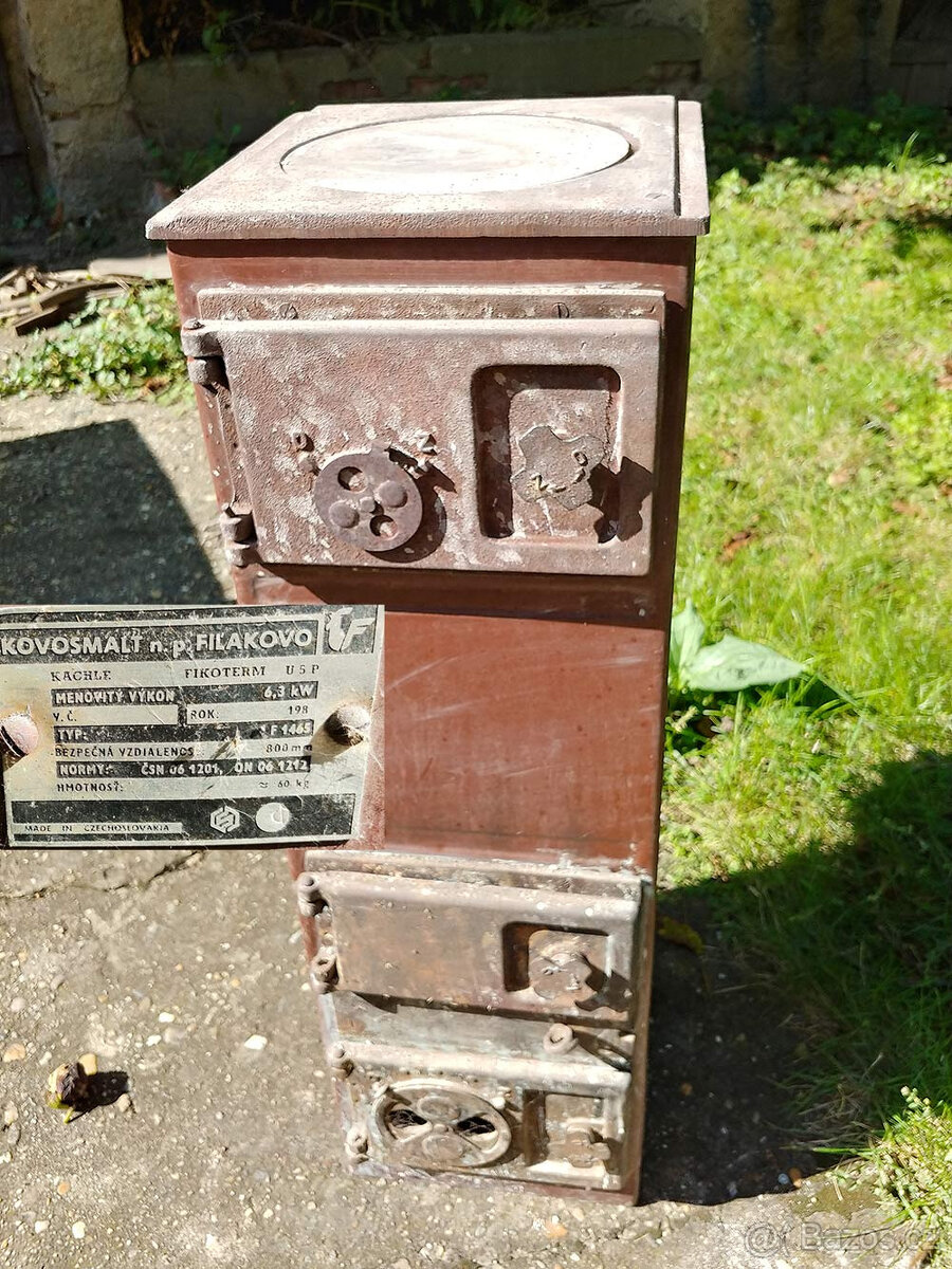 Fikoterm U5P 6,3kW - kamna kachlová