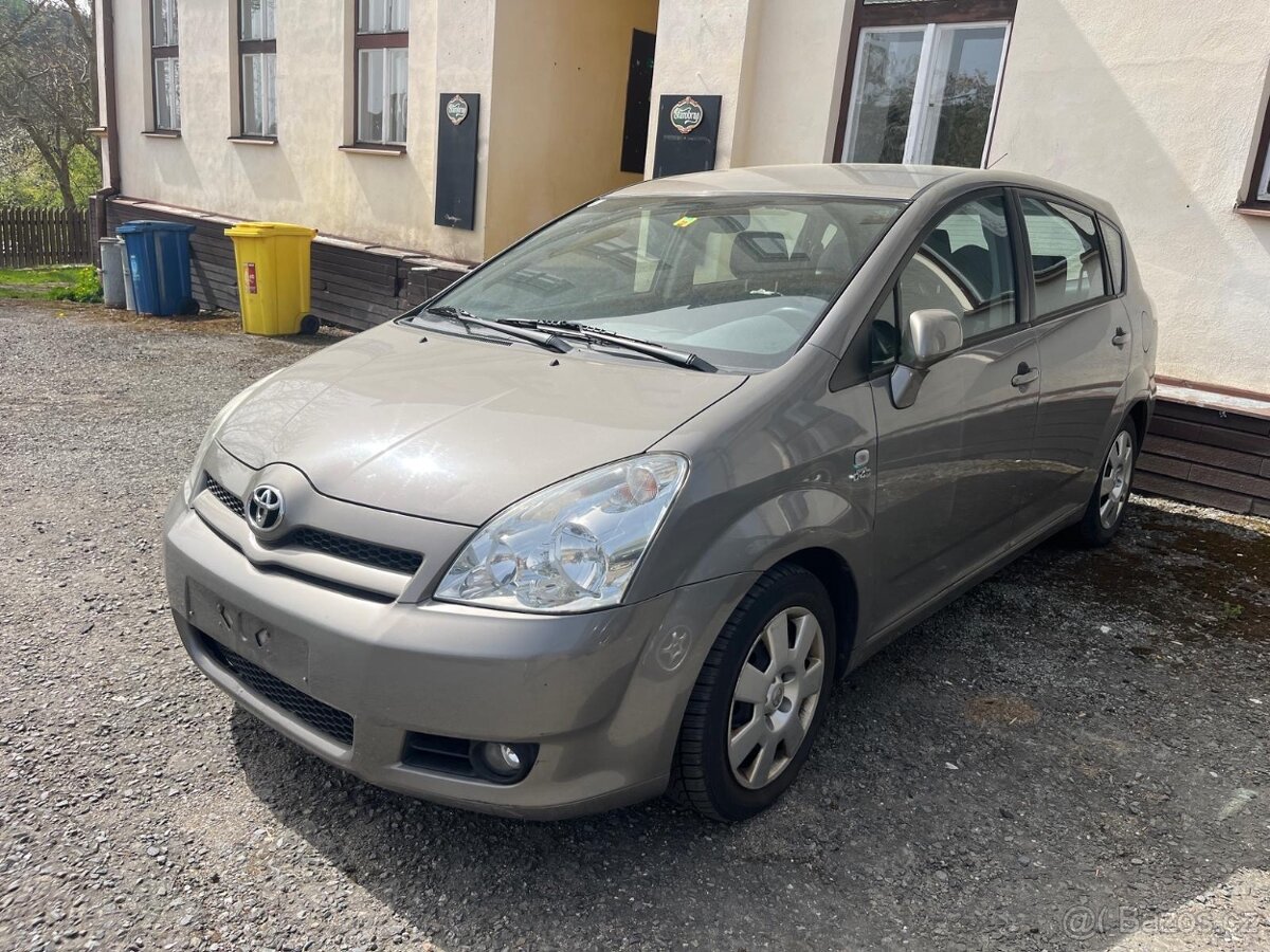 Toyota Corolla Verso 2.0D-4D-85 kw náhradní díly