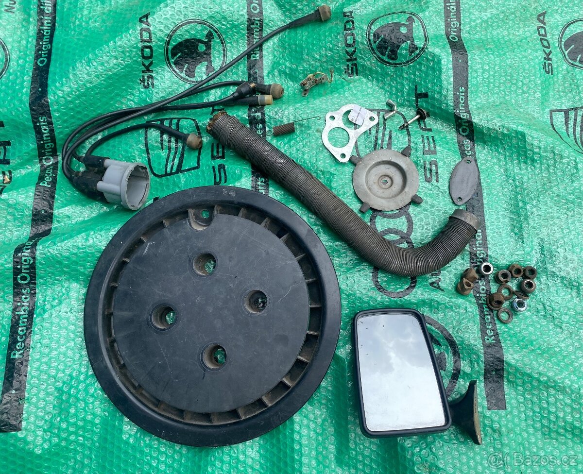 Některé náhradní díly Škoda 120L