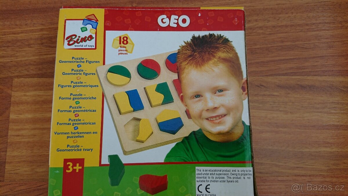 Puzzle - geometrické tvary