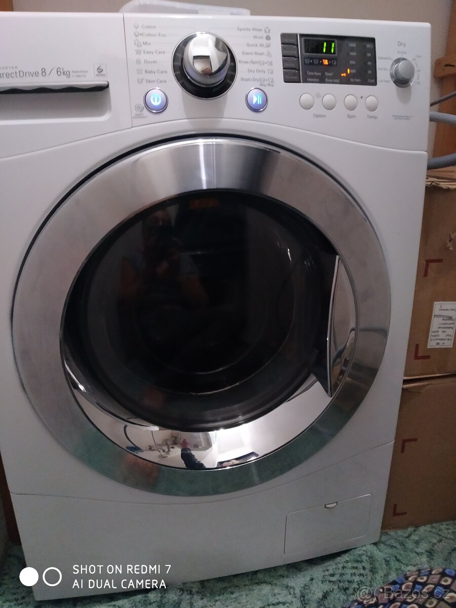 Pračka se sušičkou LG Direct Drive 8/6 kg