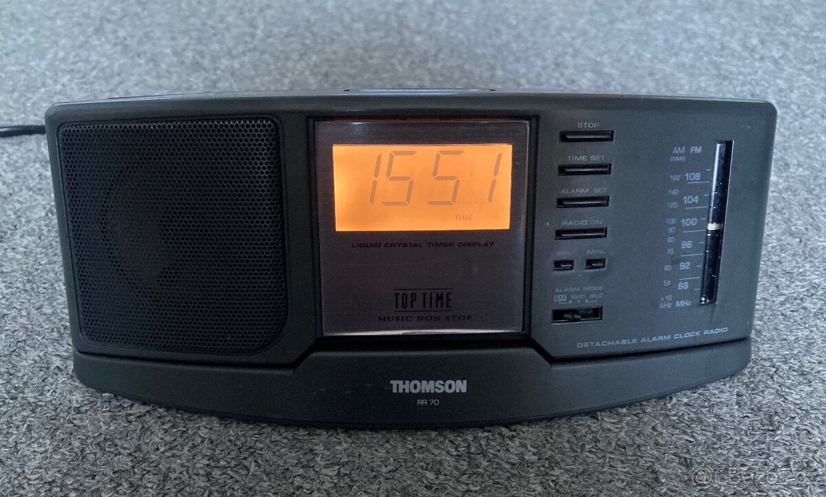 Radio budík Thomson RR 70