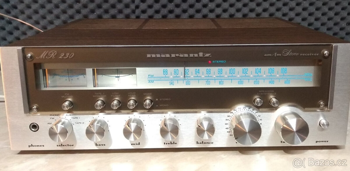 MARANZT MR 230, vintage receiver ve velice pěkném stavu