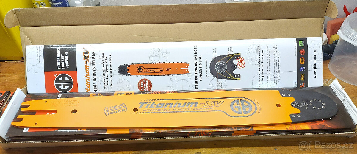 Prodej harvestorové lišty GB Titanum 75 cm