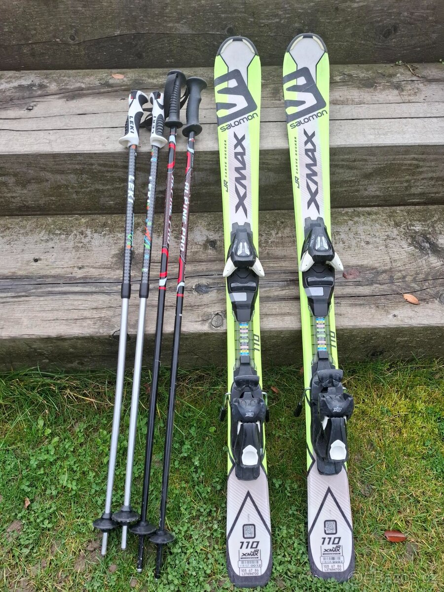 dětské lyže Salomon XMAX JR 110