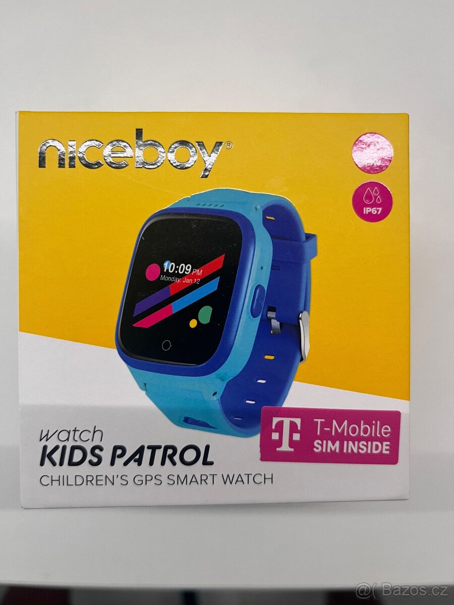 Niceboy Watch Kids Patrol modré