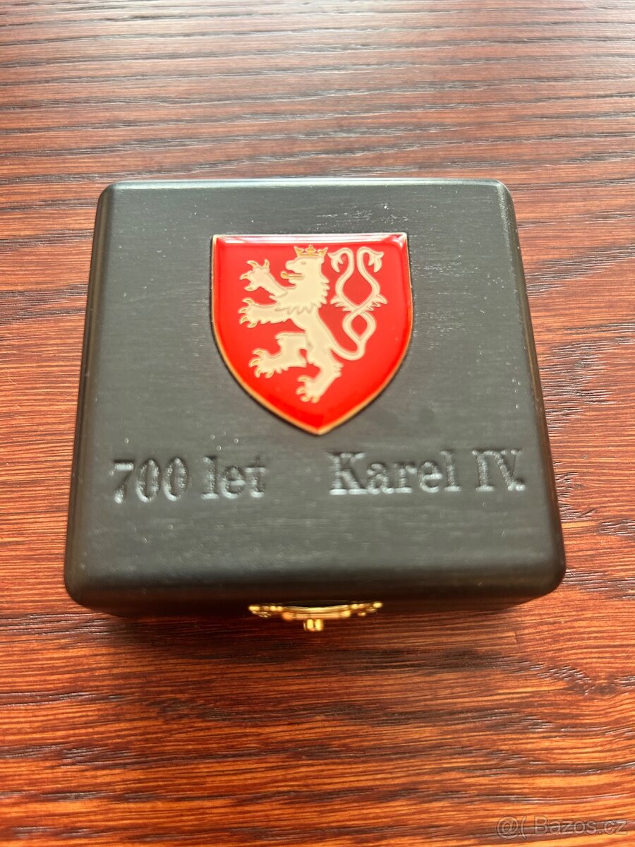 1 Dukát k výročí 700 let od narození Karla IV. 1316 - 2016