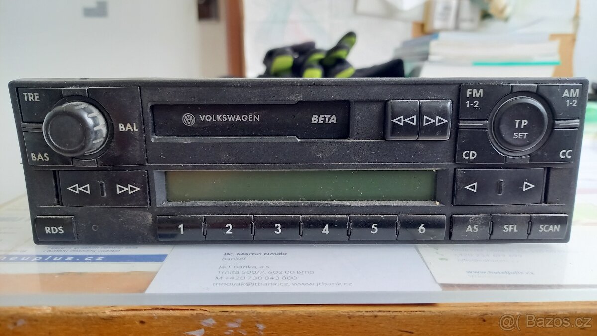 Autorádio Volkswagen Beta