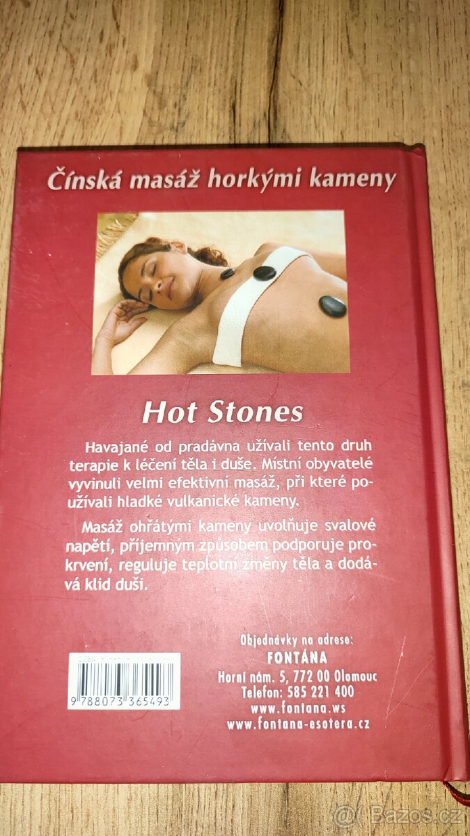 Kniha Čínska masáž horkými kameny