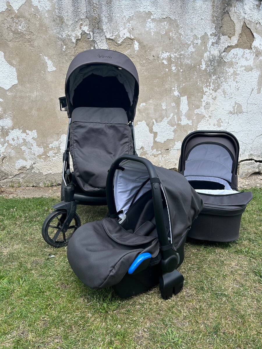 Kočárek Lluvia Milu Kids (trojkombinace)