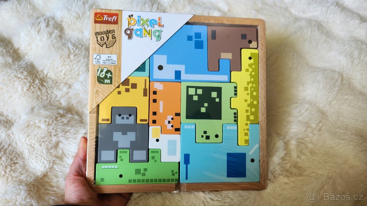 Dřevěná skládačka